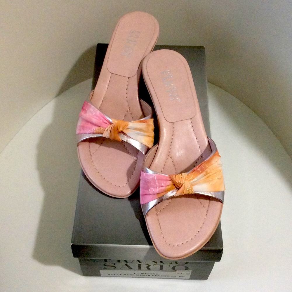 💖NIB Franco Sarto kitten heel sandals💖